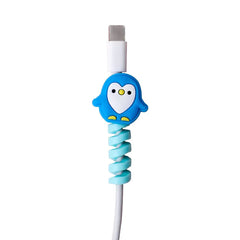 Cartoon Spiral USB Cable Protector and Organizer Bobbin
