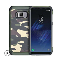 Camouflage Phone Case for Samsung Note 9/S8/S9/S7 Edge