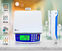 Electronic Computing Scale LCD Digital Commercial Food Produce Scales 30kg x 1g